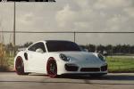 Porsche 911 Turbo S on ADV.1 Wheels (ADV7TSCS) 2015 года